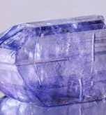 treated Tanzanite specimen